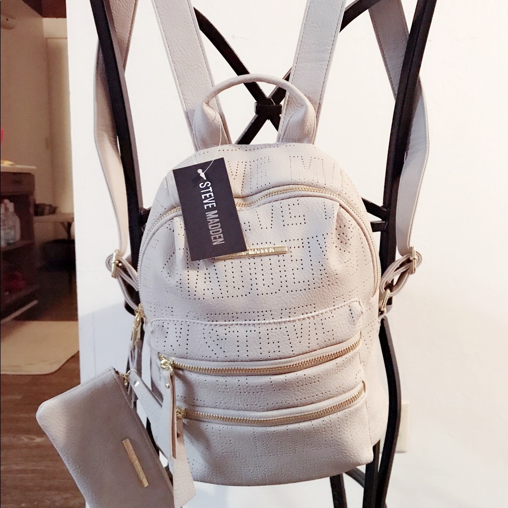 Steve Madden Mini Backpack Purse - Picture 2 of 3